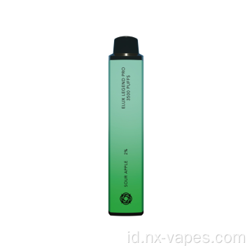 ELux Legend Pro Vape 3500 Puffs Asli